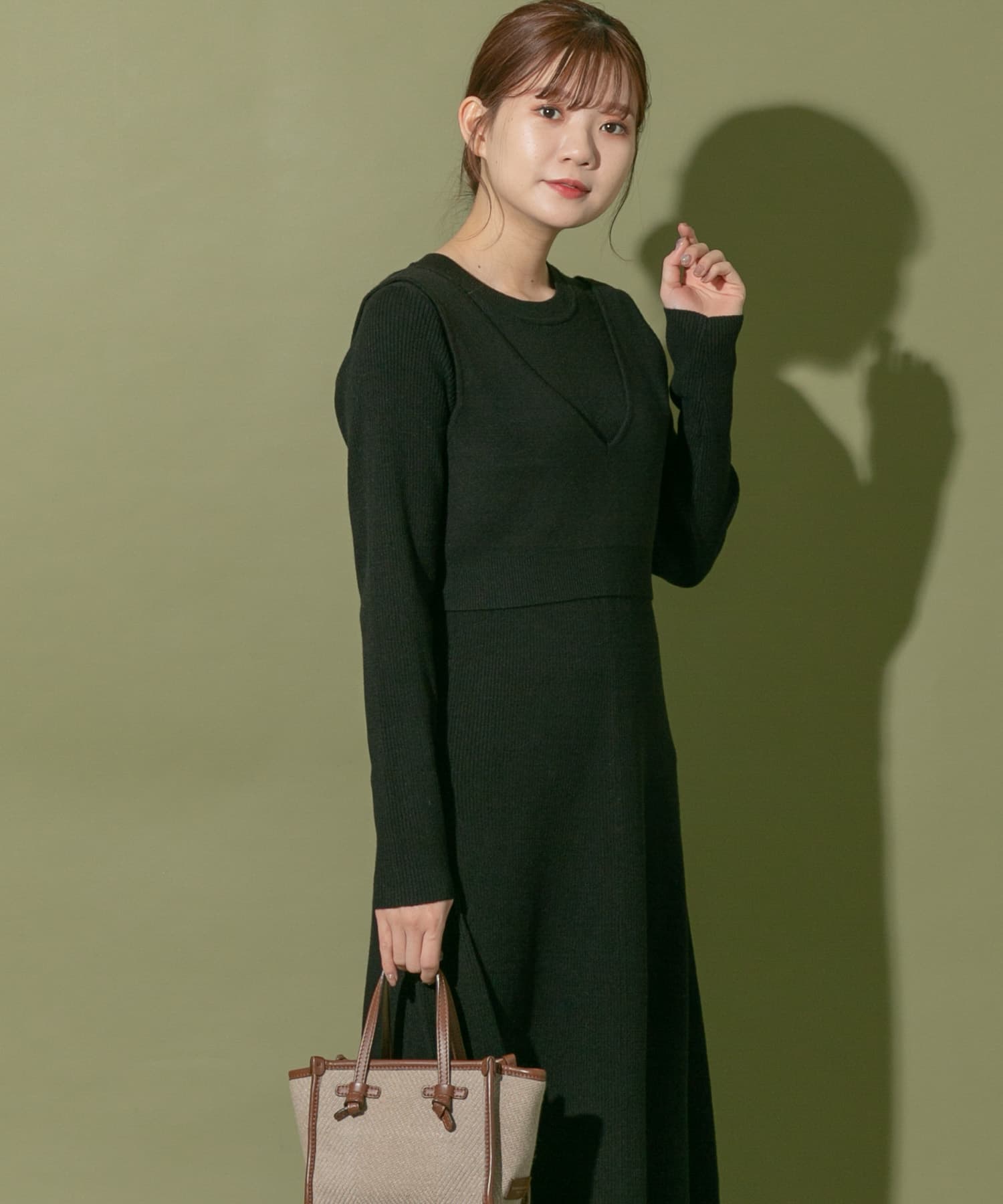 TORRAZZO DONNA Bra top×Rib One piece[6227-394-RL27]｜URBAN 