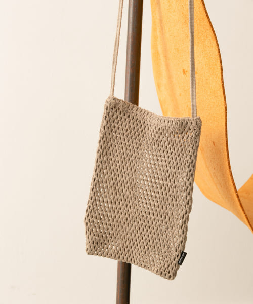 ARCH&LINE　MESH MINIMAL BAG