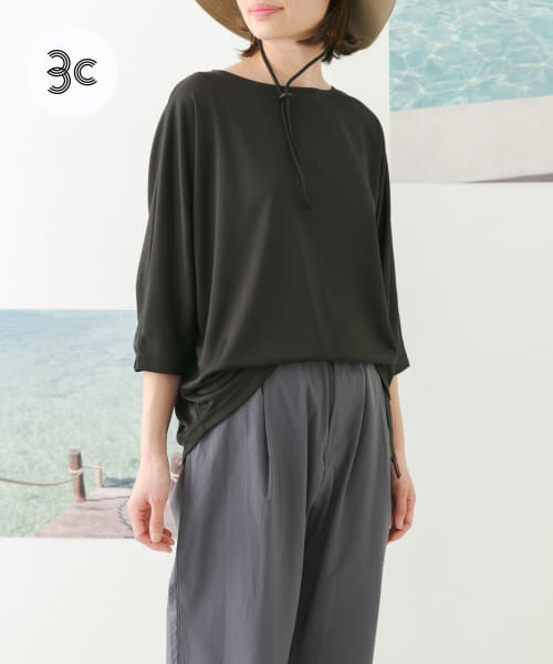 『セットアップ対応』add fabrics ドルマンTシャツ