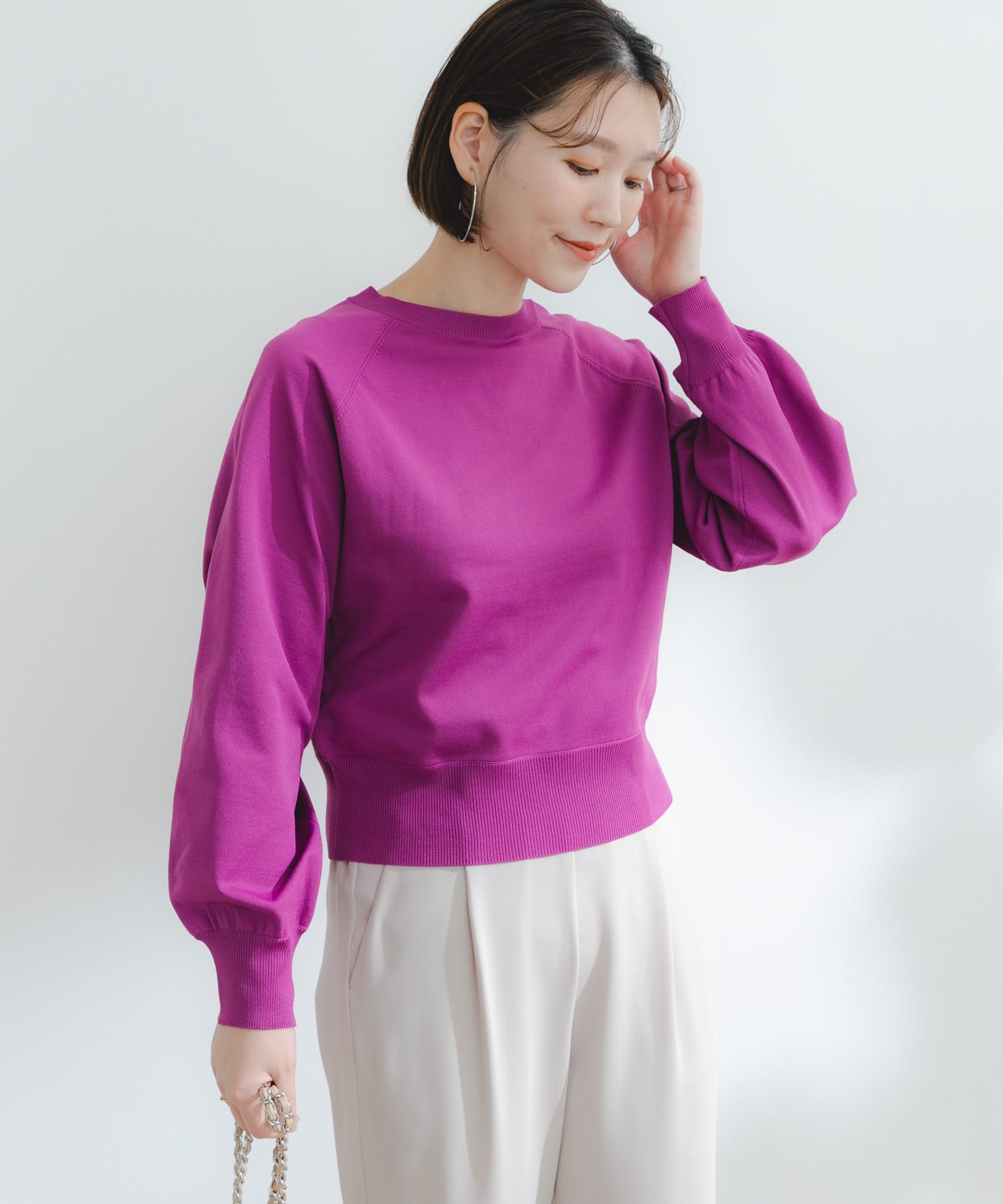 F by ROSSO ラグランニットプルオーバー[RA34-22F402]｜URBAN RESEARCH