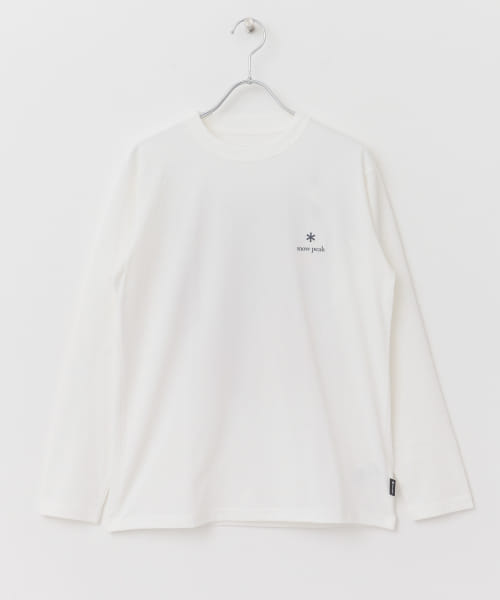 snow peak apparel　Botanical Biotope L/S T-shirts