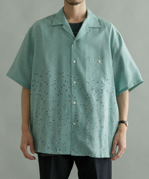 SEVEN BY SEVEN　OPEN COLLAR SHIRTS SHORT-SLEEVE