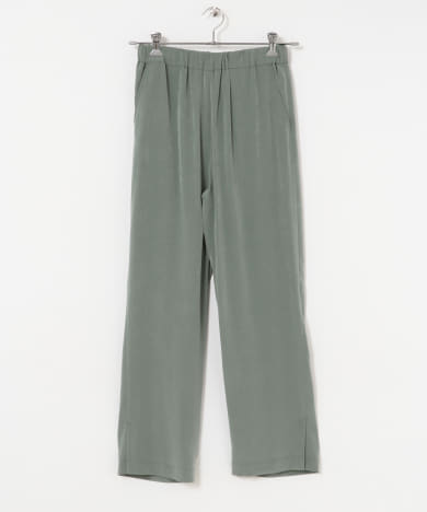 商品画像：08SIRCUS | VISCOSE WOOL STRETCH EASY PANTS / BLACK Easy wide 3