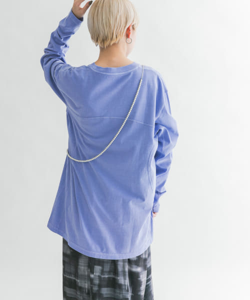 ピグメントフットボールTEE