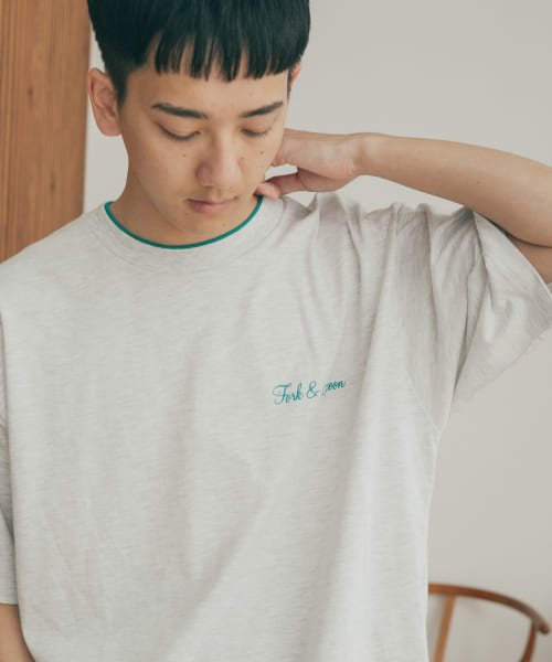 FORK&SPOON　Double neck t-shirts
