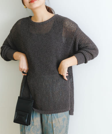透かし柄チュニックニット[UR35-22T006]｜URBAN RESEARCH 