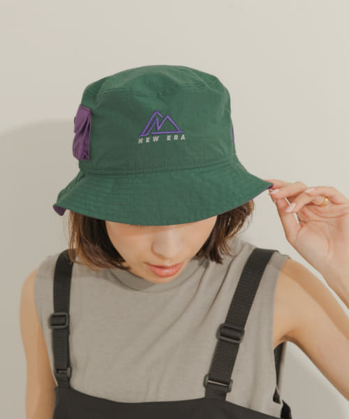 『ユニセックス』New Era　ML Logo Bucket-01