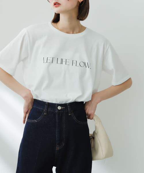 『別注』yui.stephanie×SENSE OF PLACE　グラフィックTシャツ