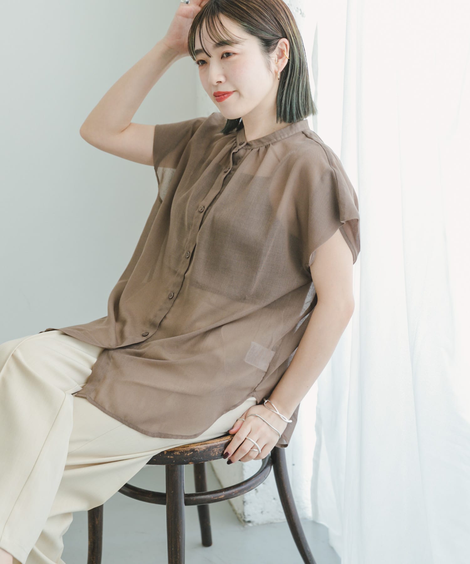 ボイルライクフレンチブラウス[IT35-23A007]｜URBAN RESEARCH公式