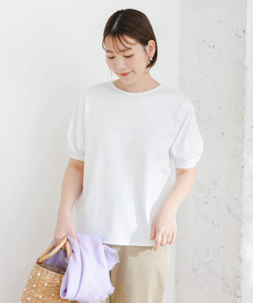 F by ROSSO　ドルマンパフTシャツ