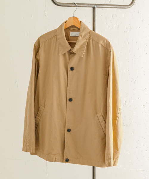MANUAL ALPHABET　OVERDYED TWILL SHIRTS JACKET