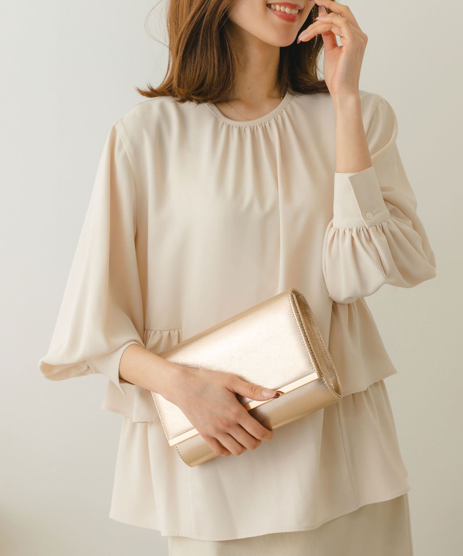 サブバッグ付3WAYパーティクラッチ[XX34-2AW4201]｜URBAN