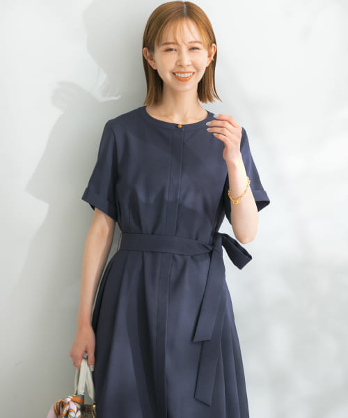 『一部WEB限定カラー』Aラインショートスリーブワンピース