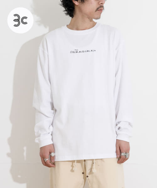 ザ グッドランド マーケット　LONG-SLEEVE T-SHIRTS LOGO