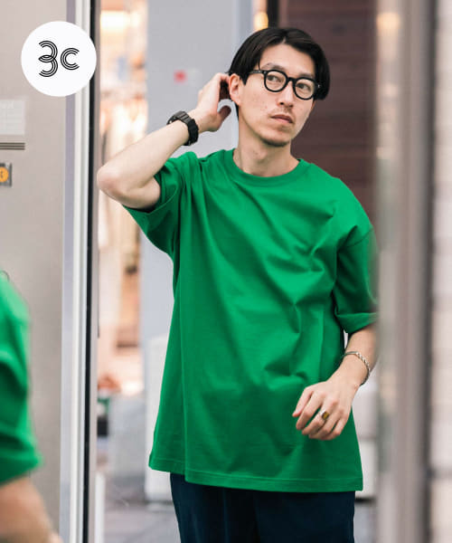 USAコットン オーバーサイズTシャツ