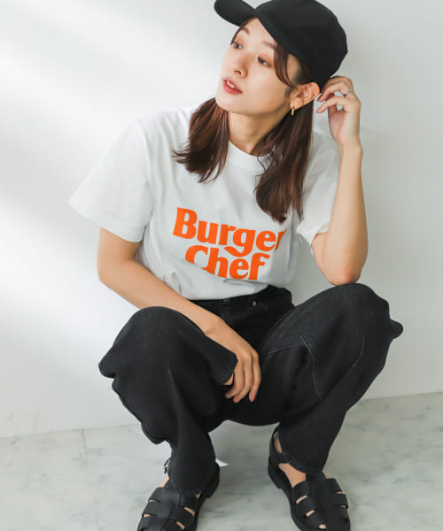 『別注』Burger Chef×SENSE OF PLACE　グラフィックTシャツ