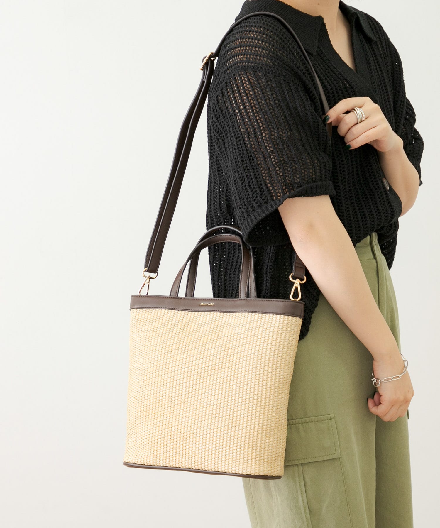 2WAYかごトートバッグ[LA35-2AJ004]｜URBAN RESEARCH公式ファッション通販