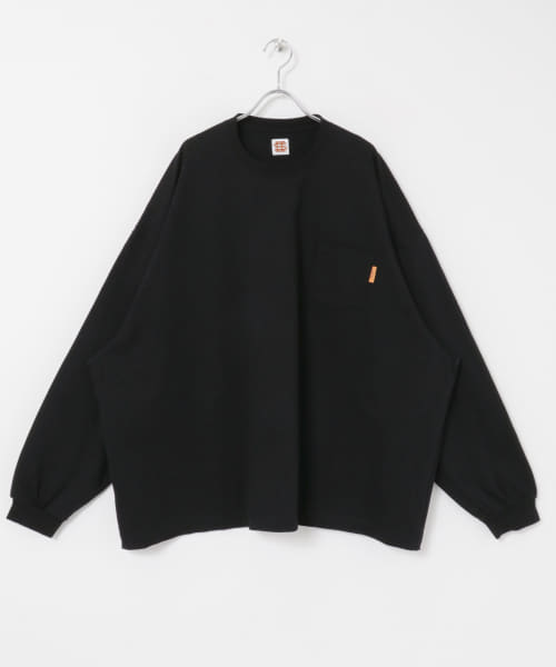 『別注』SEESEE×URBS　SUPER BIG FLAT LONG-SLEEVE PK TEE
