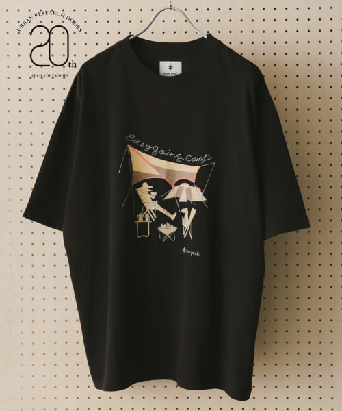 『別注』snow peak apparel×DOORS　20th EasyGoingCampT
