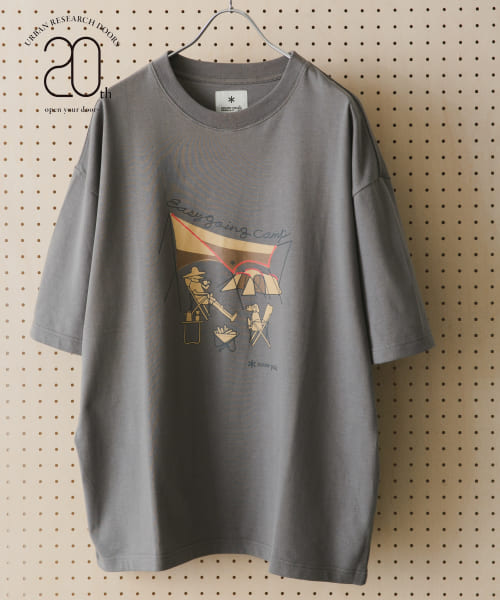 『別注』snow peak apparel×DOORS　20th EasyGoingCampT