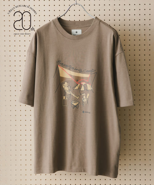 『別注』snow peak apparel×DOORS　20th EasyGoingCampT