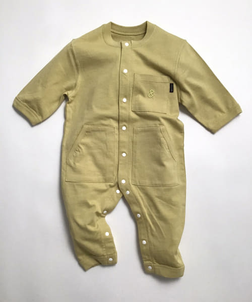 ARCH&LINE　OG FATIGUE LONG-SLEEVE ROMPERS