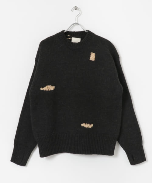 refomed　GRANNY REPAIR KNIT SWEATER