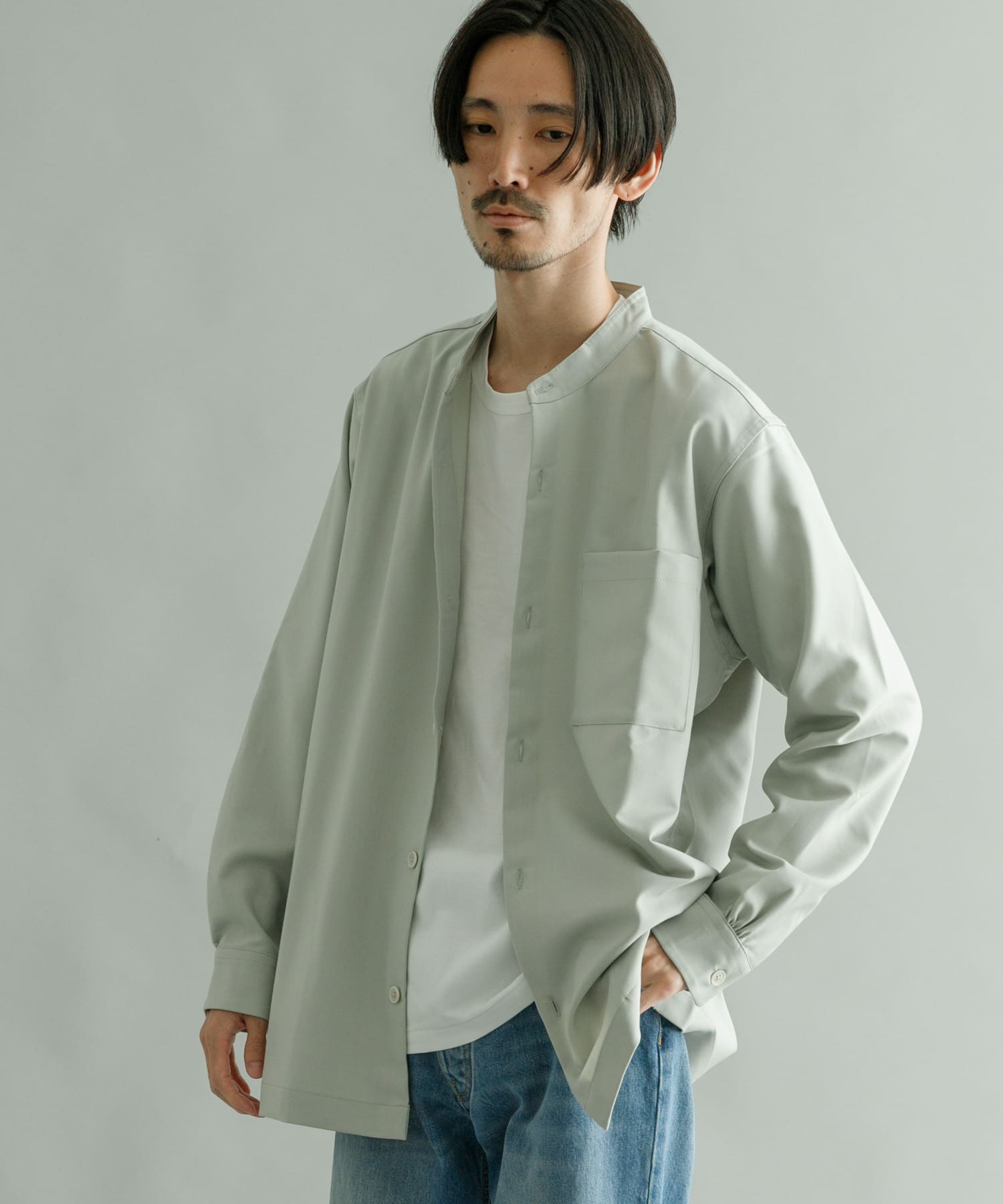 バンドカラーシャツジャケット[UR36-13R001]｜URBAN RESEARCH公式