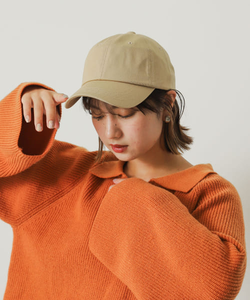『WEB限定』ベーシックコットンキャップ