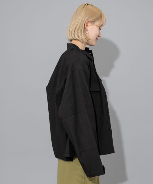 Audrey and John Wad　BDU TYPE シャツブルゾン
