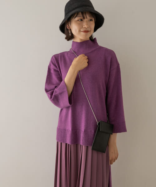 Audrey and John Wad　2WAYハイネックロングワンピース