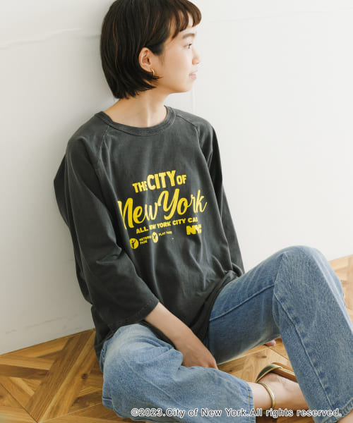 NYC7分袖カットソー