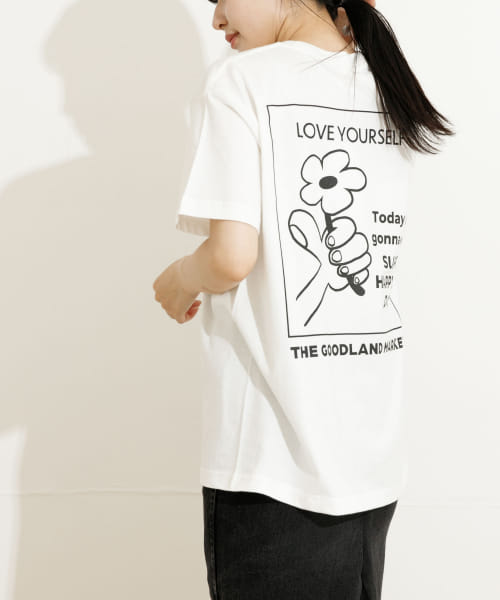 ザ グッドランド マーケット　T-SHIRTS flower
