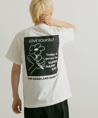 ザ グッドランド マーケット　T-SHIRTS flower