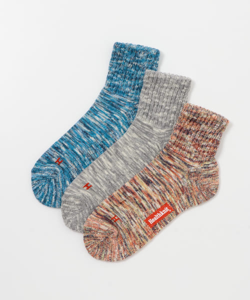 HealthKnit　カラースラブMIX クォーター 3P