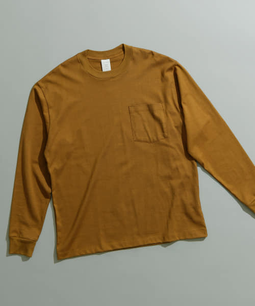 ミリタリーポケットロングスリーブTシャツ