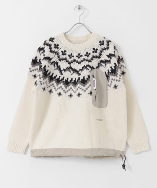 and wander　lopi knit sweater