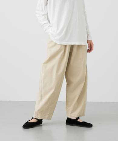 コーデュロイボリュームパンツ
