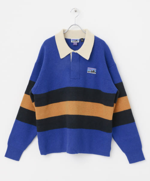 patagonia　Wool Blend Rugby Sweater