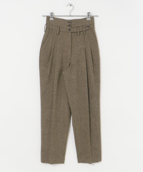 SATORU SASAKI　DOUBLE-BELTED TROUSERS