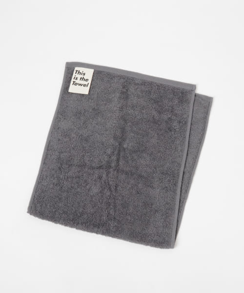 This is　This is ORGANIC COTTON Towel Face