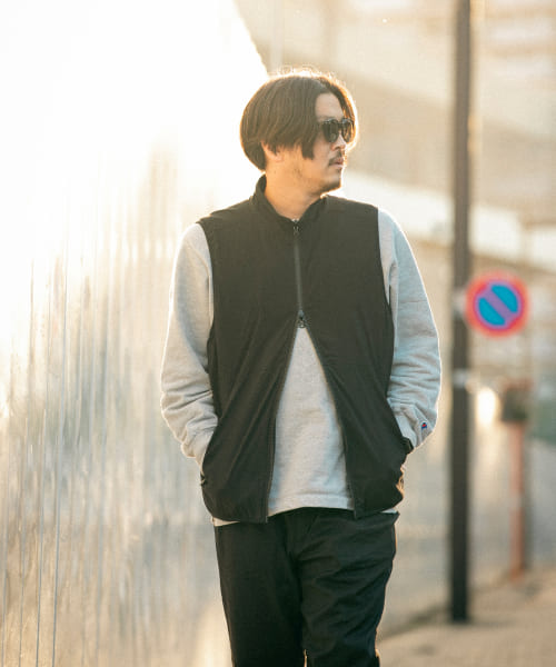 WILDTHINGS×LAKE SEEKERS　POLARTEC REVERSIBLE VEST