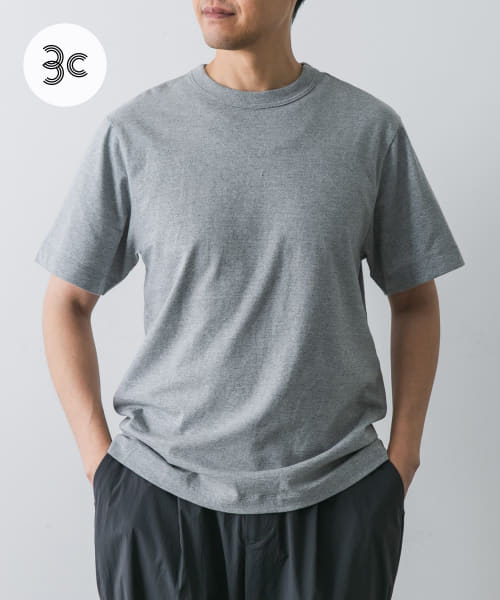 commpost　リサイクルコットンショートスリーブTシャツ