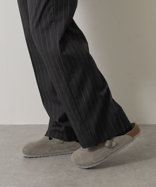 BIRKENSTOCK　BOSTON SUEDE STONE COIN M