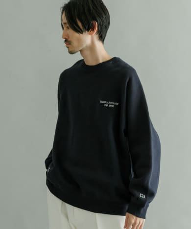 別注』RUSSELLATHLETIC×UR 起毛SWEAT CREW-NECK[UR37-11M012]｜URBAN