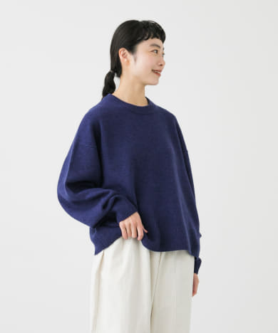 ハミルトンウールクルーネックニット