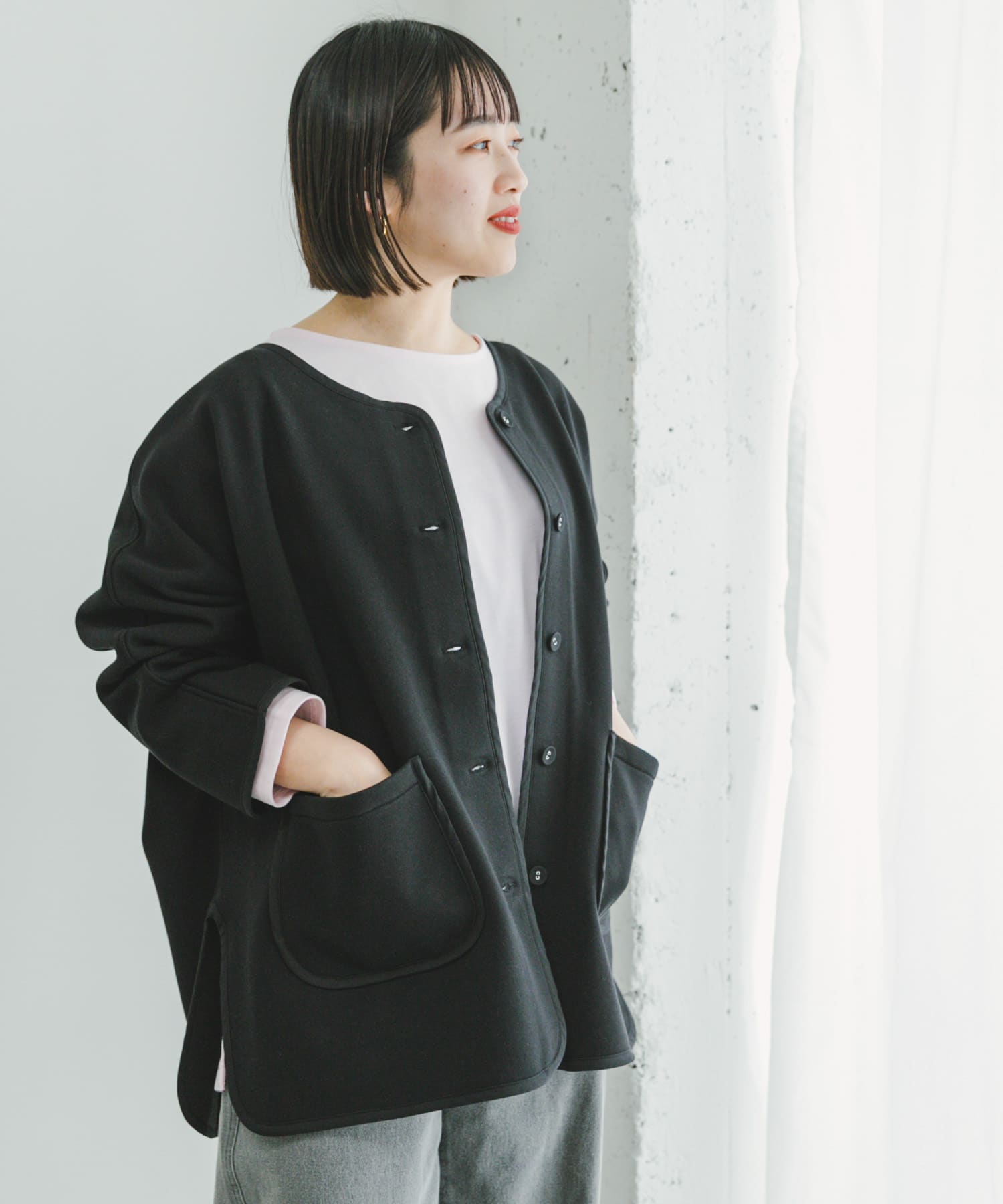 UR GREEN』裏起毛ノーカラージャケット[IT44-27A001]｜URBAN RESEARCH公式ファッション通販