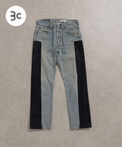 SREU　SREU-Transposed Denim Pants