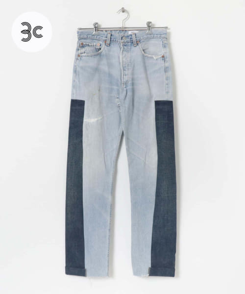 SREU　SREU-Transposed Denim Pants