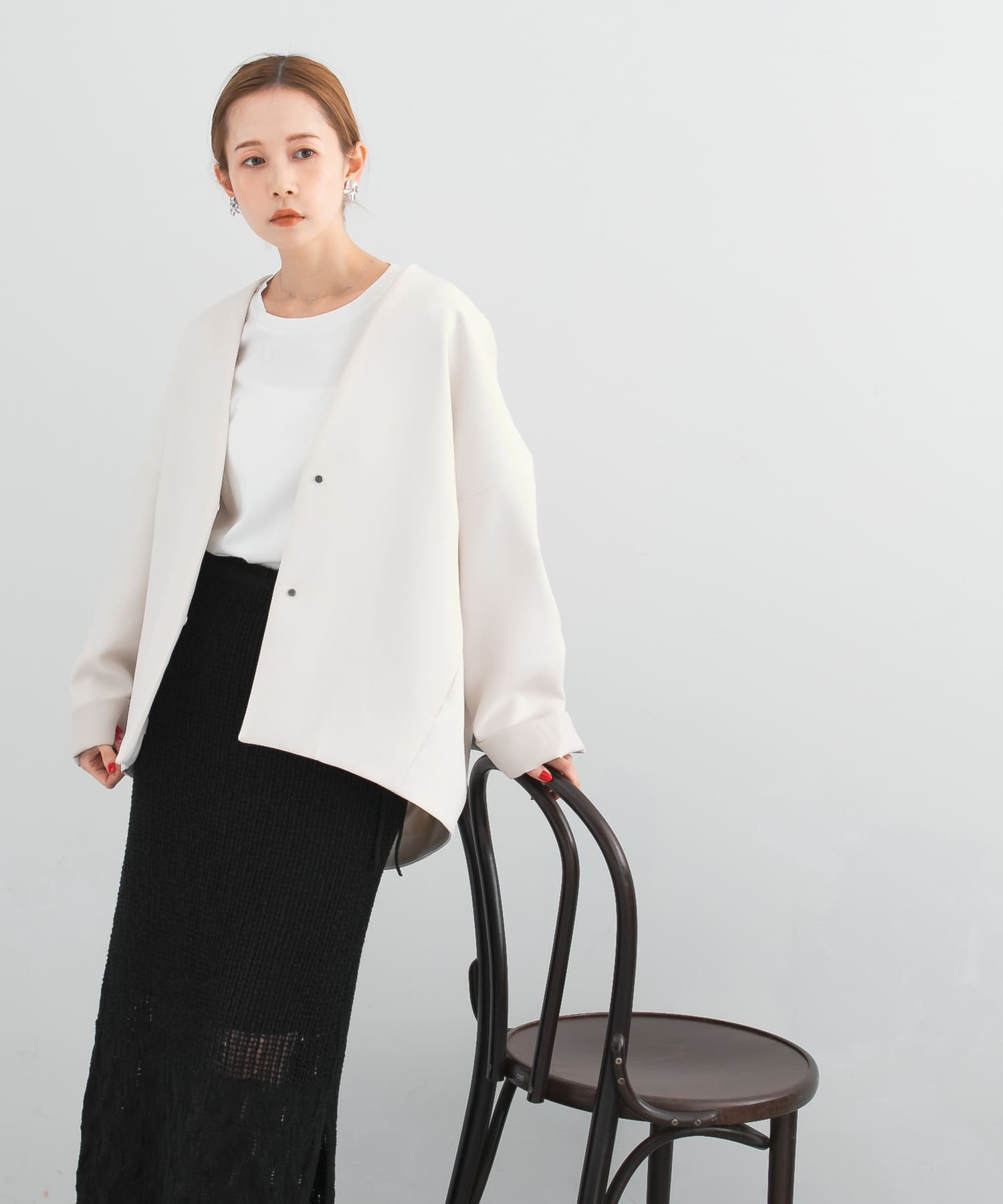 ELENDEEK FORM SHORT COAT[RW44-2420010401]｜URBAN RESEARCH